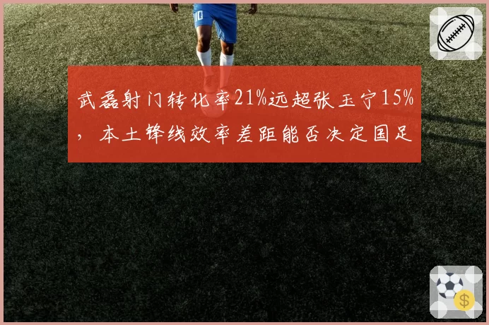 武磊射门转化率21%远超张玉宁15%,本土锋线效率差距能否决定国足上限?